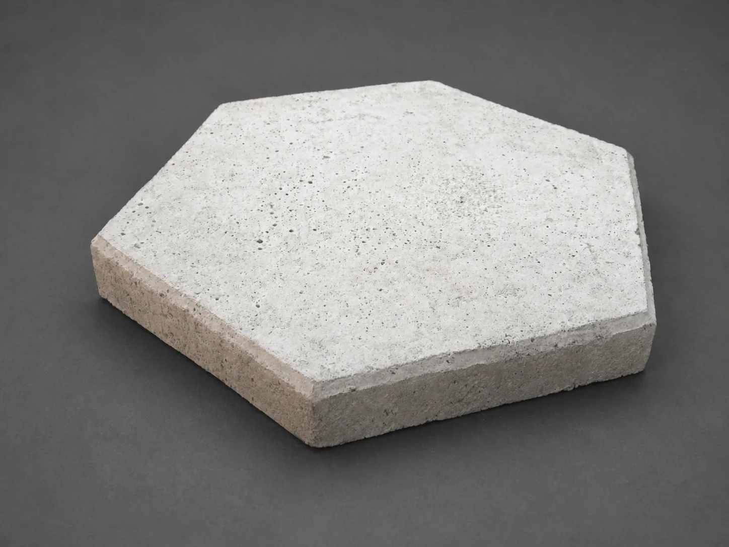 Pastelón hexagonal, fabricado por Vibrados Navarrete